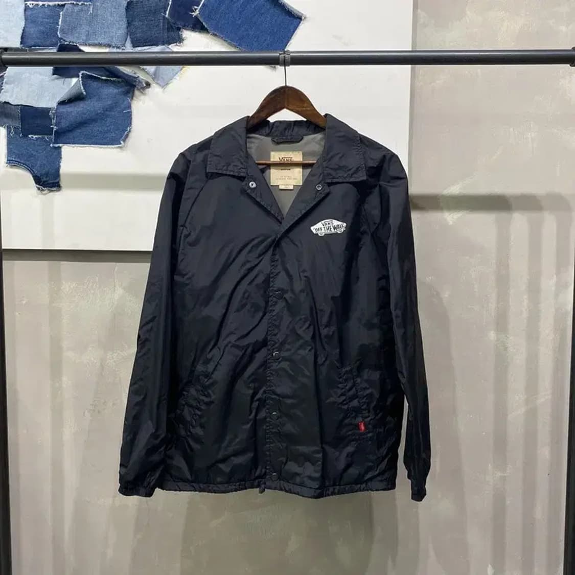 (95) 반스 스트릿 캐주얼 백프린팅 바람막이 코치 자켓 상품이미지1