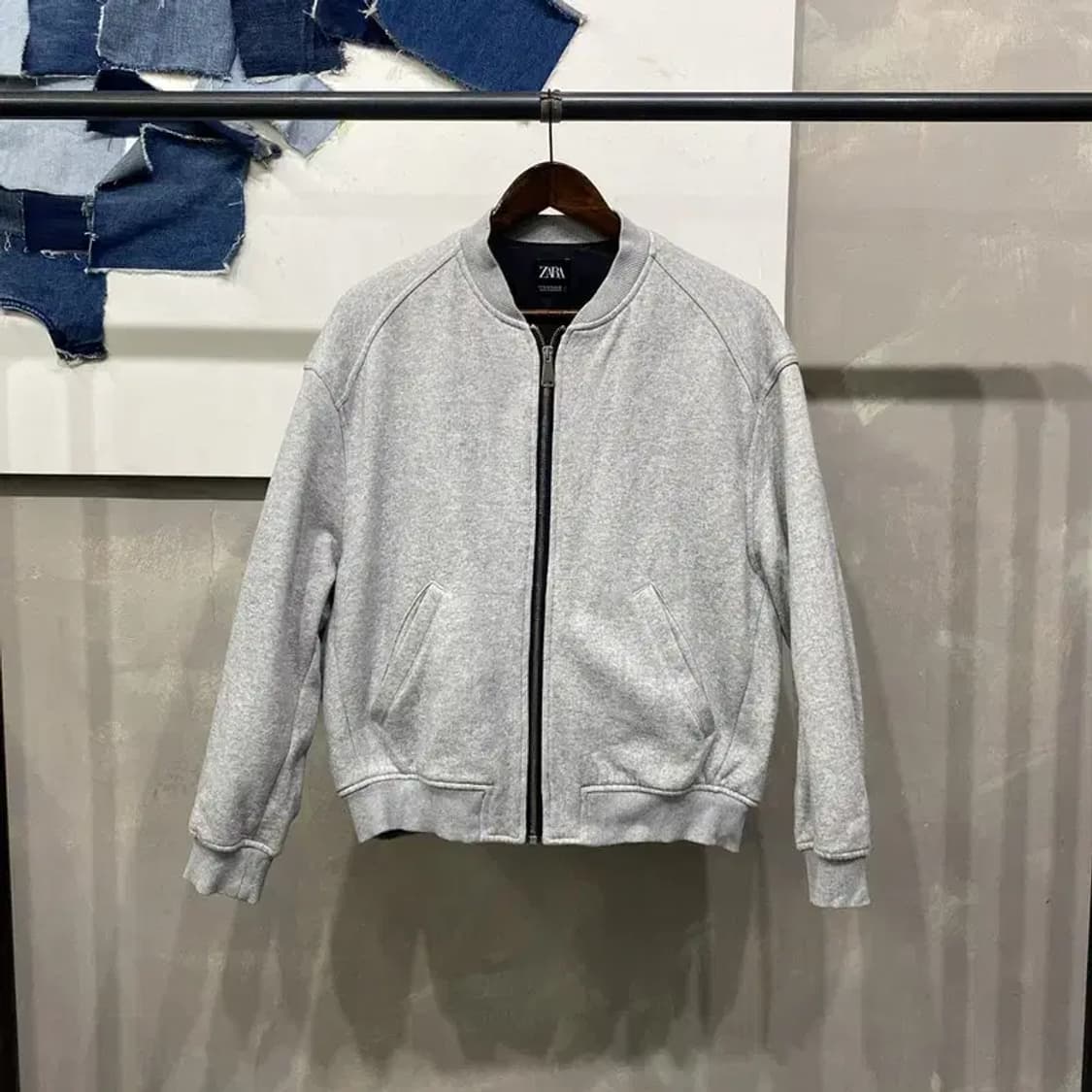 (85) 자라 ZARA 여성 캐주얼 코튼 블루종 점퍼 상품이미지1