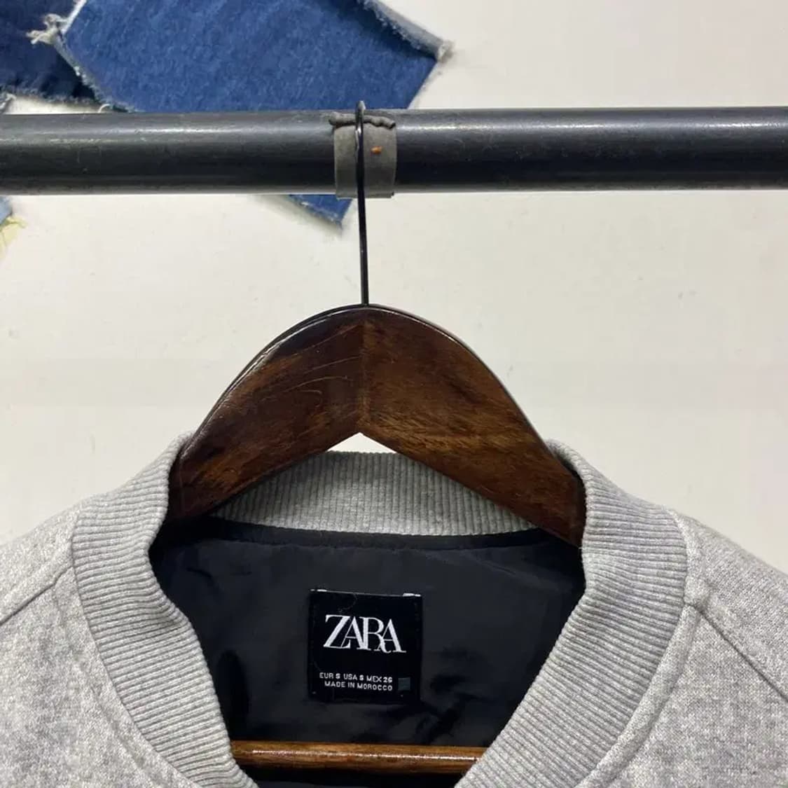 (85) 자라 ZARA 여성 캐주얼 코튼 블루종 점퍼 상품이미지2