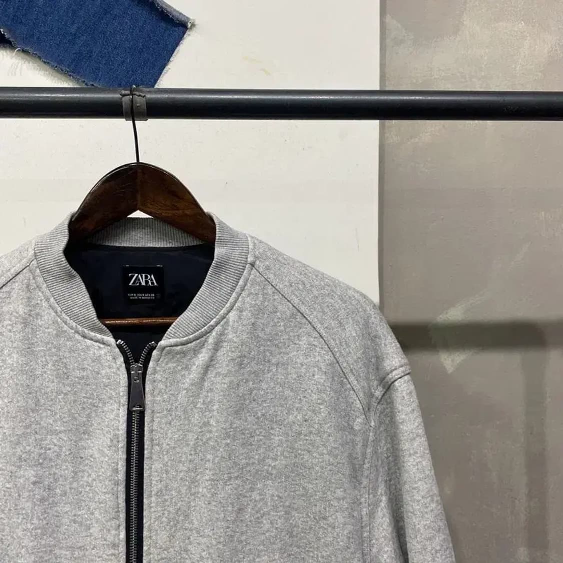(85) 자라 ZARA 여성 캐주얼 코튼 블루종 점퍼 상품이미지3