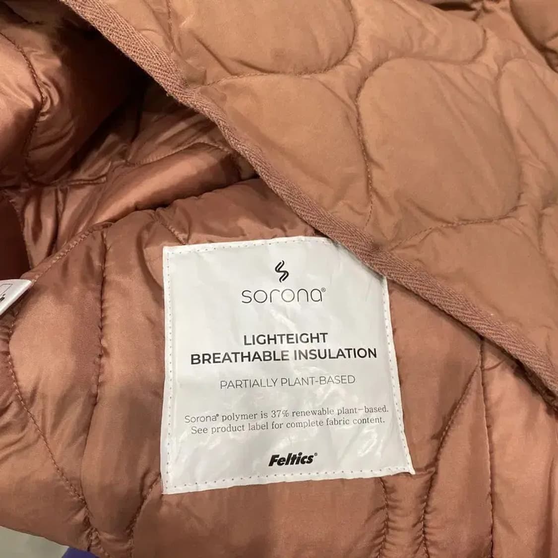 (100) 펠틱스 여성 캐주얼 카라리스 깔깔이 퀼팅 자켓 상품이미지5