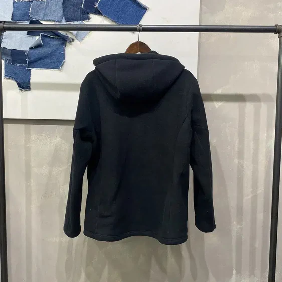 (105) 뉴발란스 캐주얼 기모 후리스 플리츠 후드집업 자켓 상품이미지4