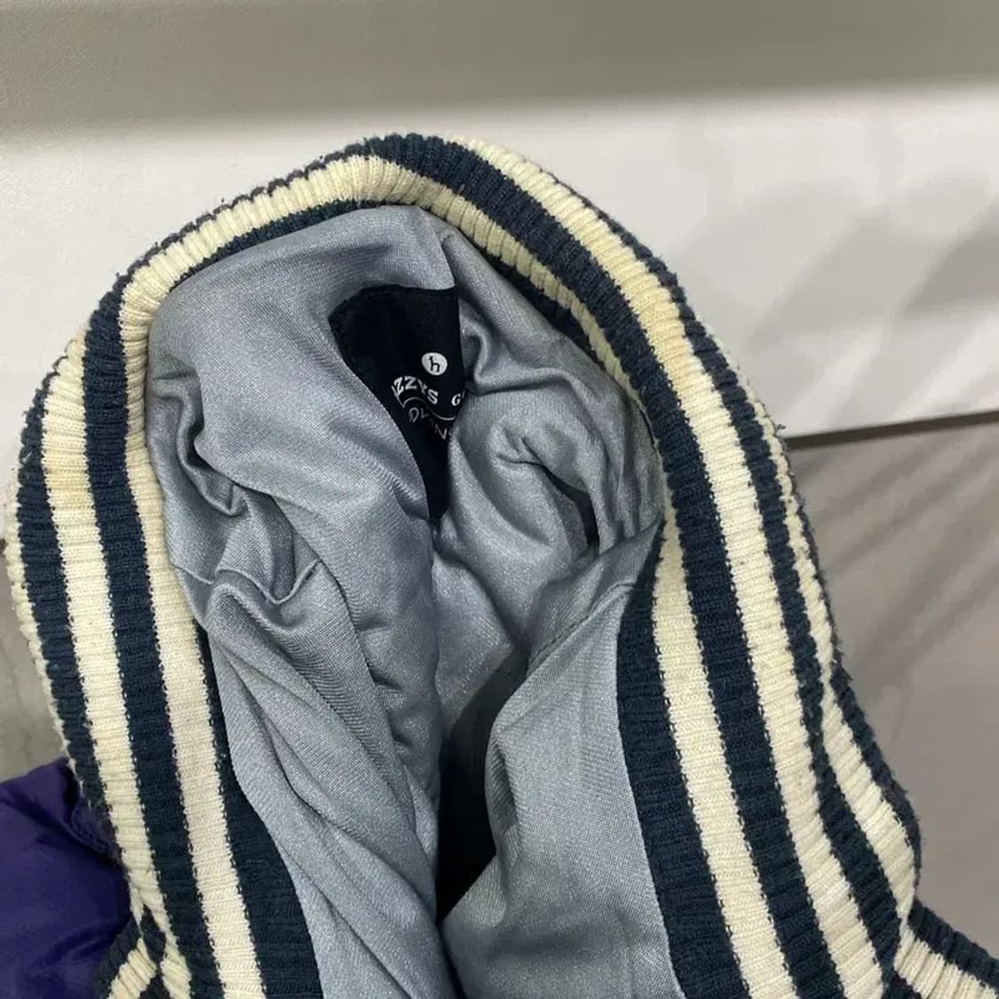 (100) 헤지스 골프 스포츠 방풍 니트 경량패딩 자켓 상품이미지6