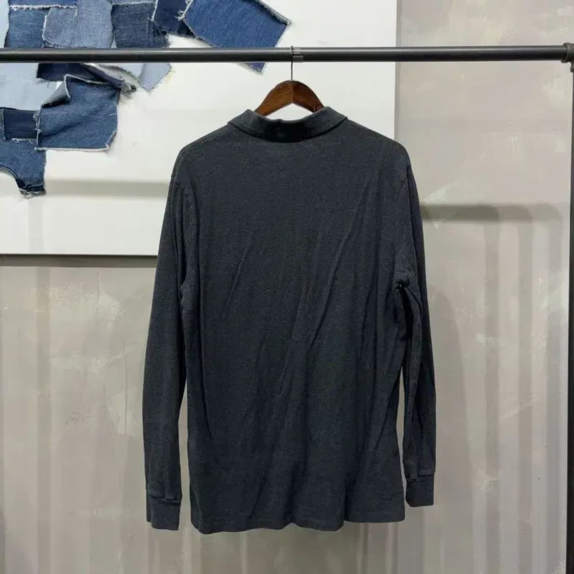 (105) 폴로 랄프로렌 캐주얼 자수 긴팔 PK 카라티 상품이미지4