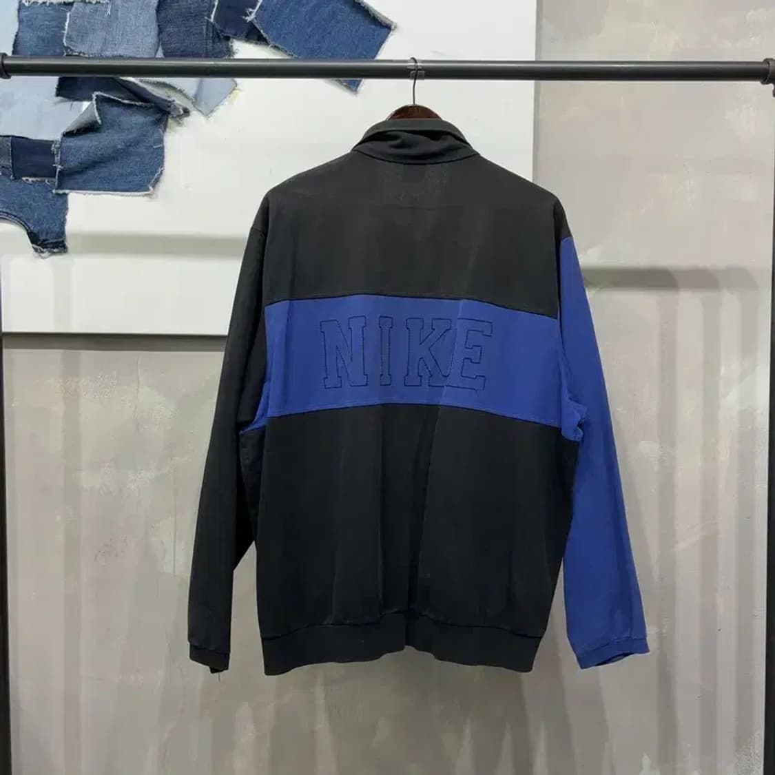 (105) 나이키 올드스쿨 스트릿 스우시 저지 집업 자켓 상품이미지4