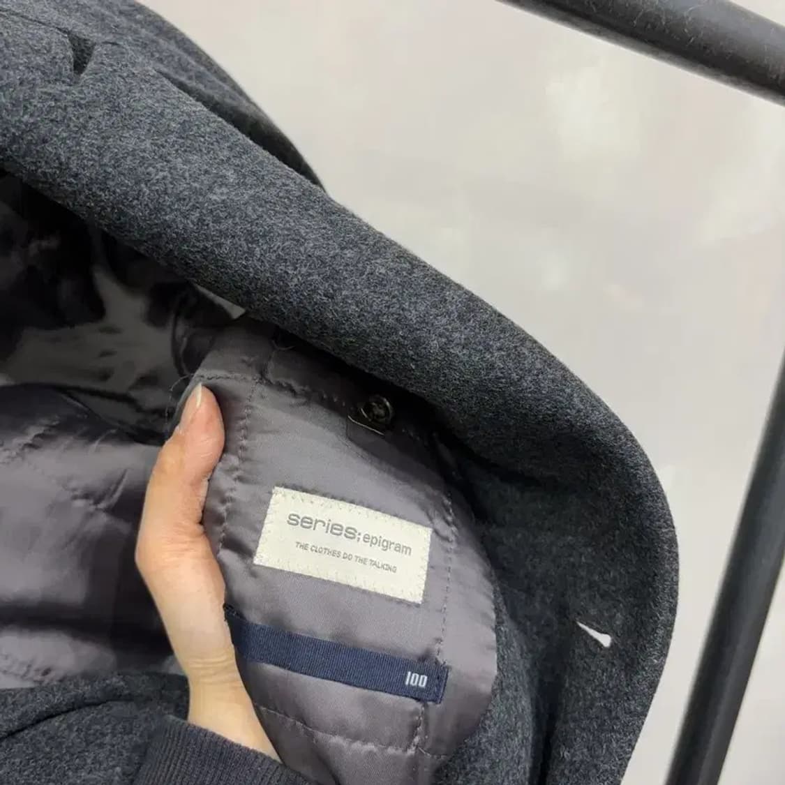 (95) 시리즈에피그램 캐주얼 클래식 하프코트 상품이미지5