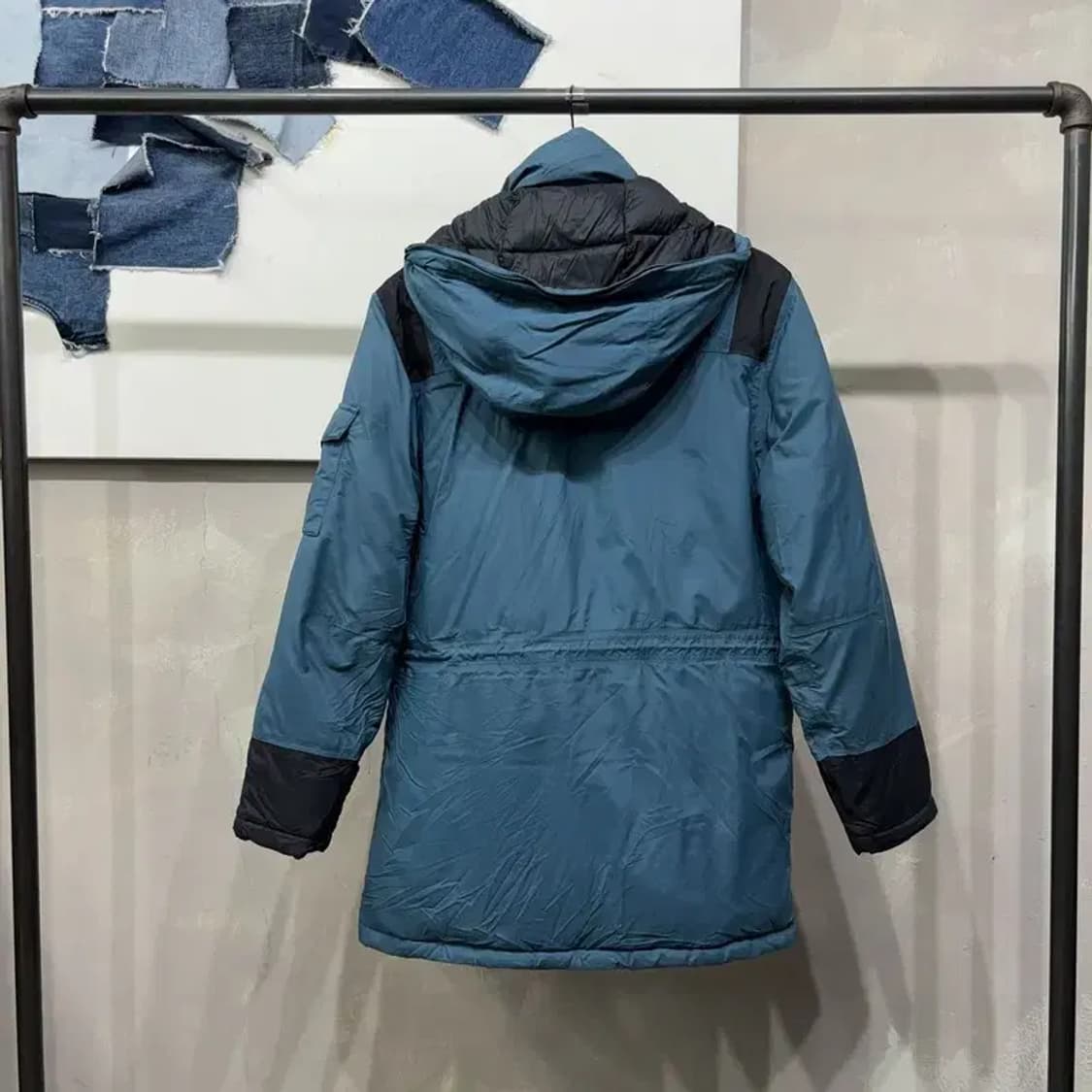 (90) 노스페이스 화이트라벨 캐주얼 구스다운 거위털 하프패딩 상품이미지4