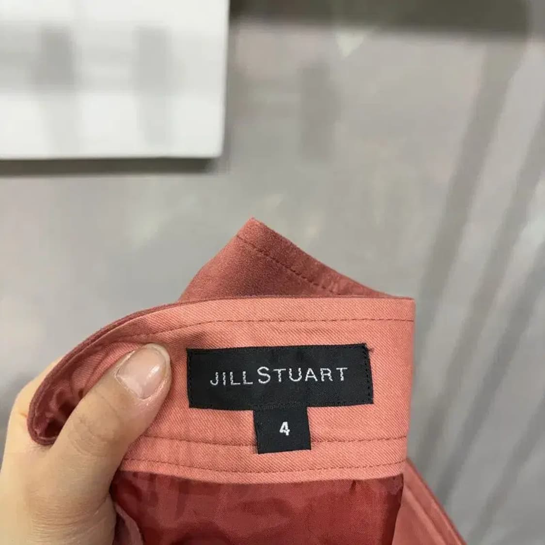 (26인치) 질스튜어트 여성 캐주얼 벨벳 롱 스커트 상품이미지5