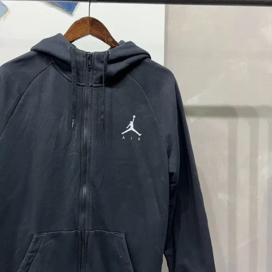(105) 나이키에어 조던 스트릿 자수 약기모 후드집업 자켓 상품이미지3