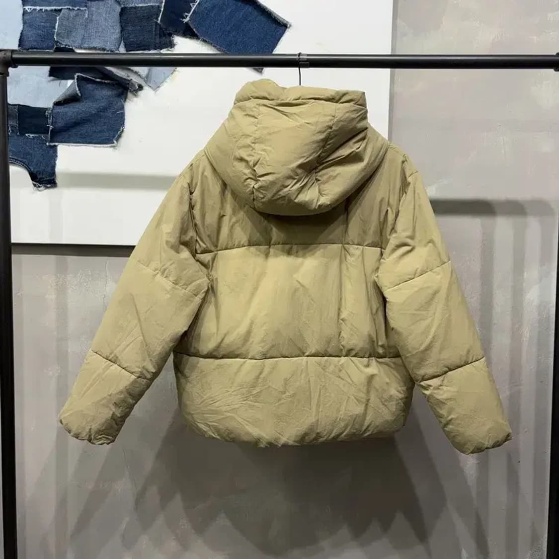 (90) 에잇세컨즈 여성 캐주얼 후드 숏패딩 상품이미지4