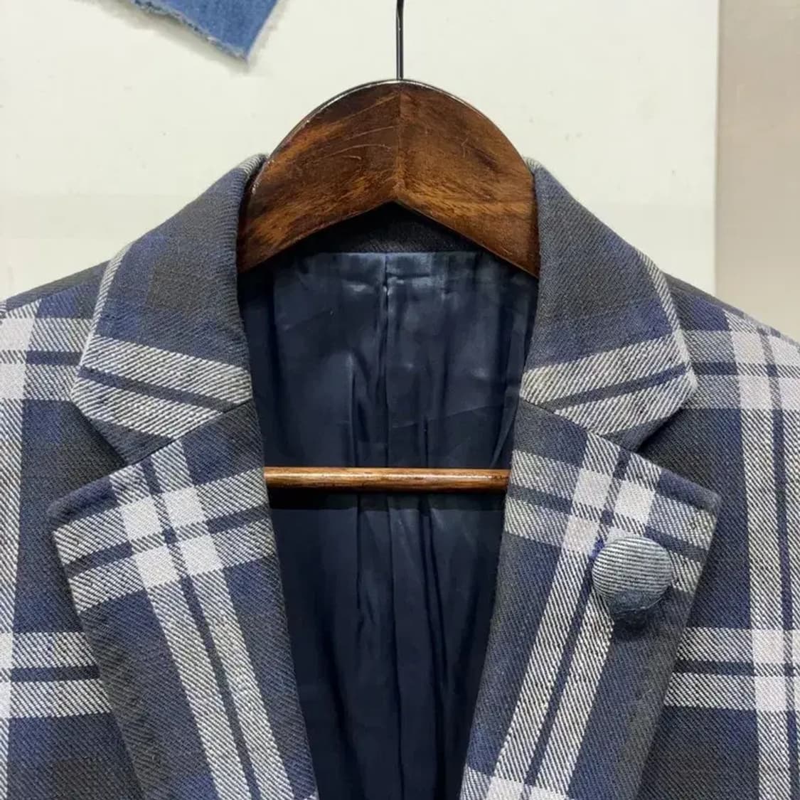 (95) 빈폴 캐주얼 클래식 슬림핏 체크 블레이저 정장자켓 상품이미지2