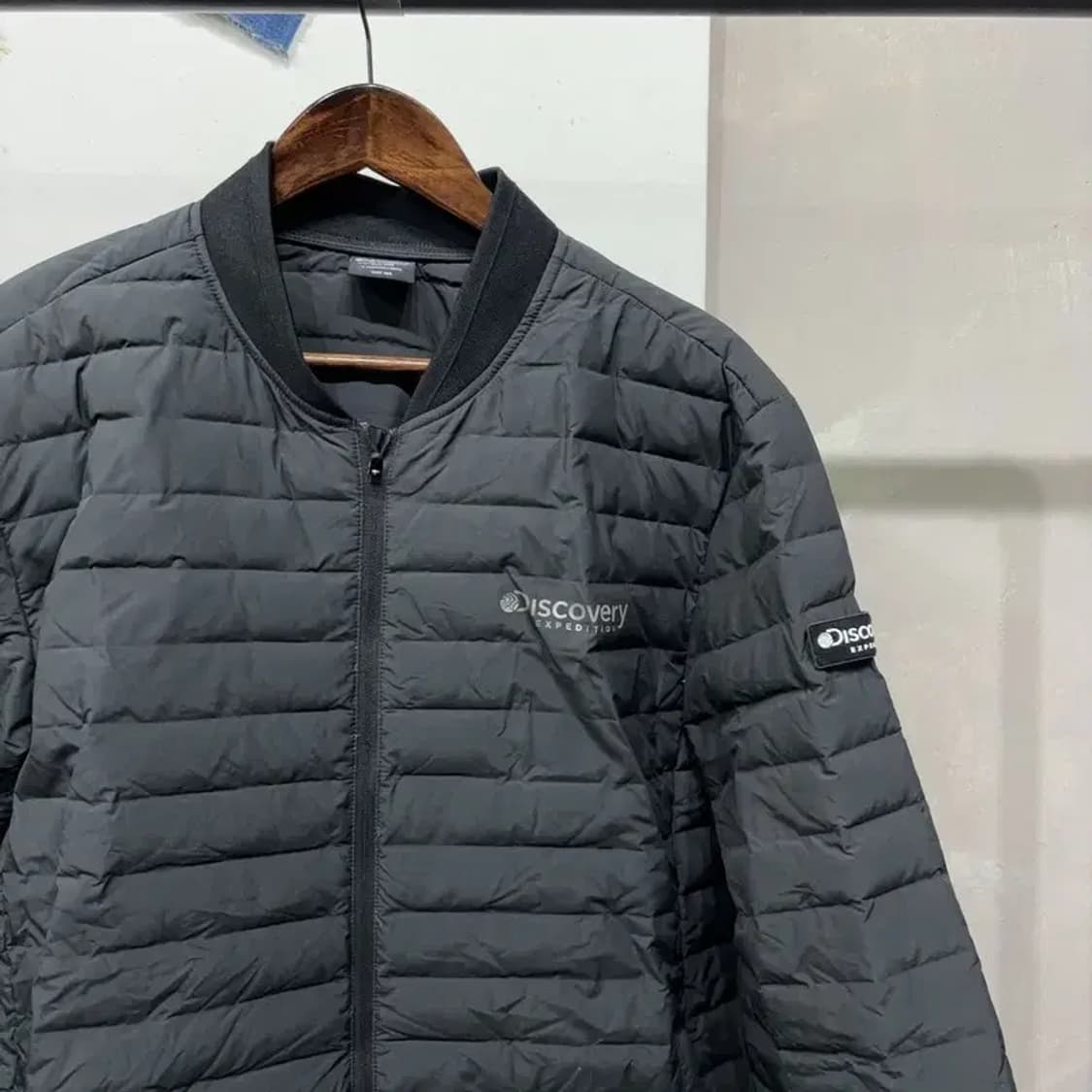 (105) 디스커버리 아웃도어 와펜 구스다운 거위털 경량패딩 상품이미지3