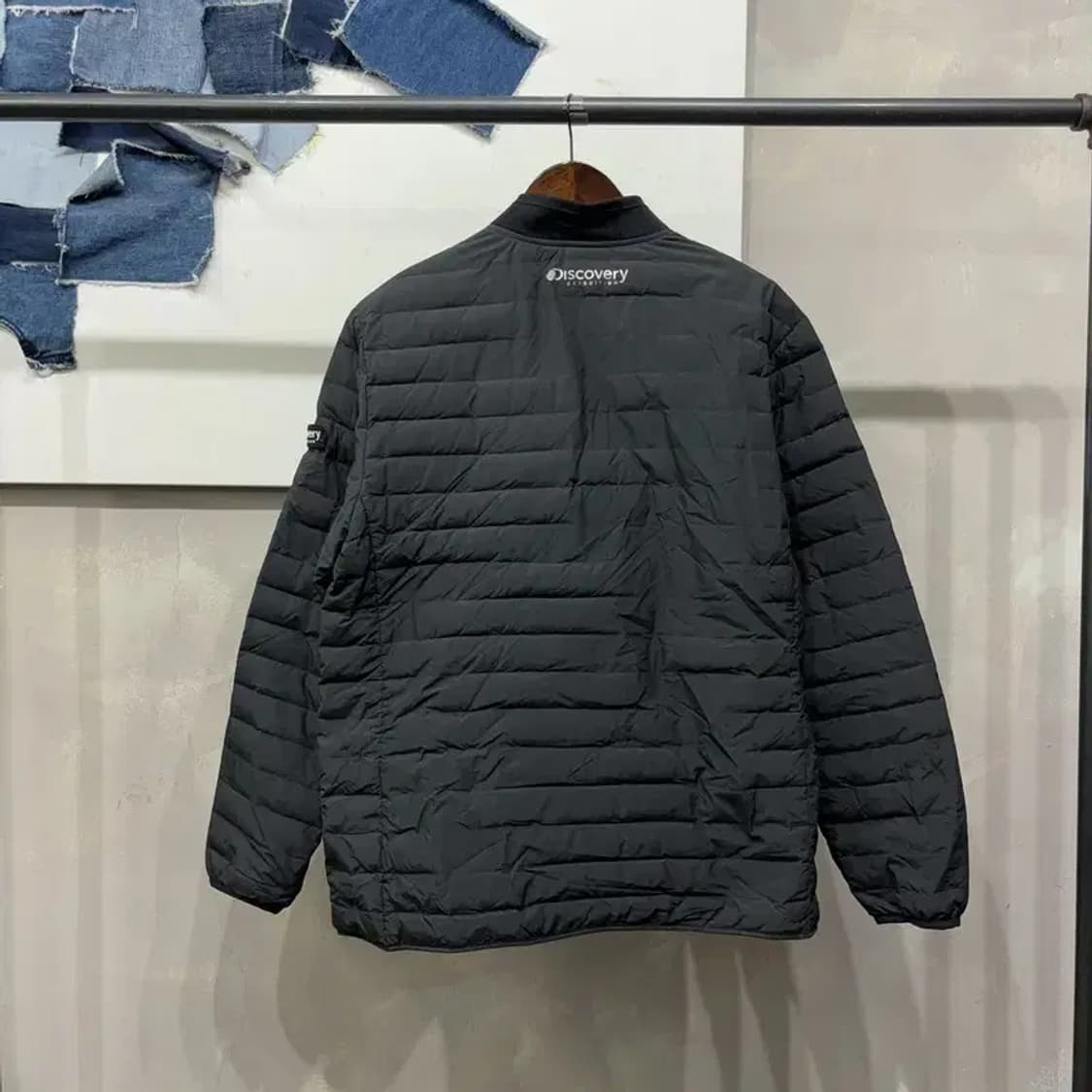 (105) 디스커버리 아웃도어 와펜 구스다운 거위털 경량패딩 상품이미지4