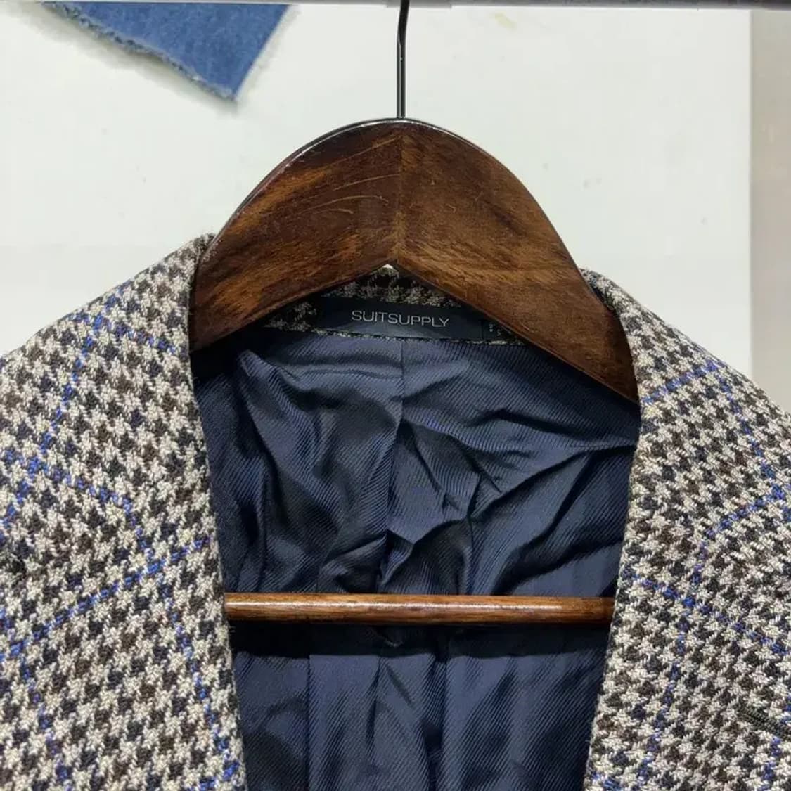 (48) 수트서플라이 캐주얼 클래식 체크 블레이저 정장자켓 상품이미지2