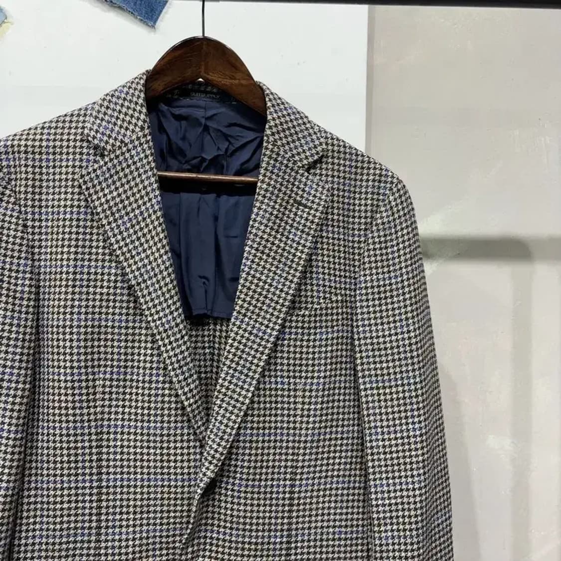 (48) 수트서플라이 캐주얼 클래식 체크 블레이저 정장자켓 상품이미지3