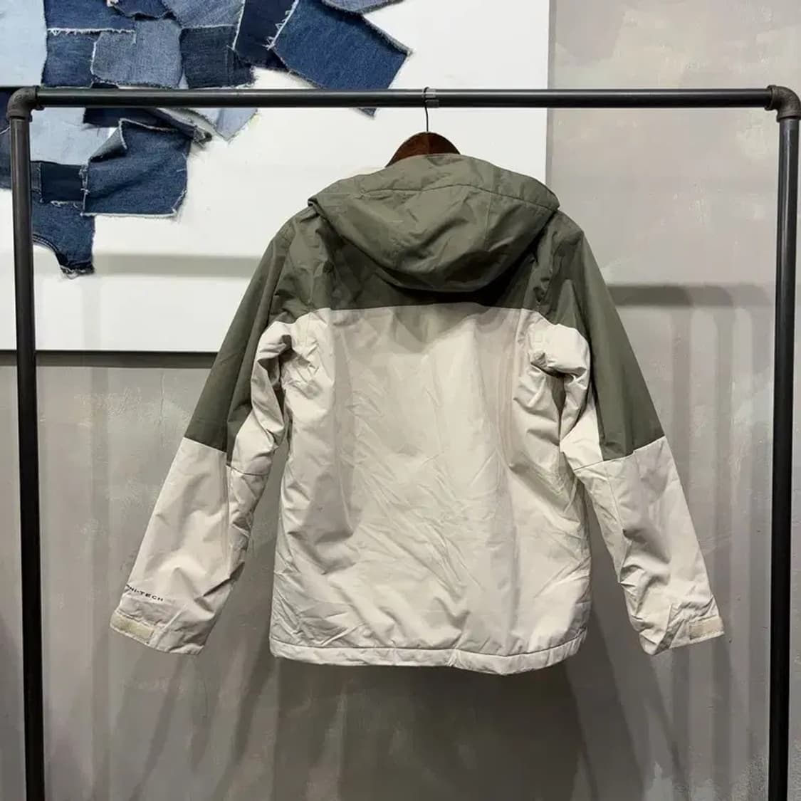 (100) 콜롬비아 등산 옴니테크 발열 패디드 바람막이 자켓 상품이미지4