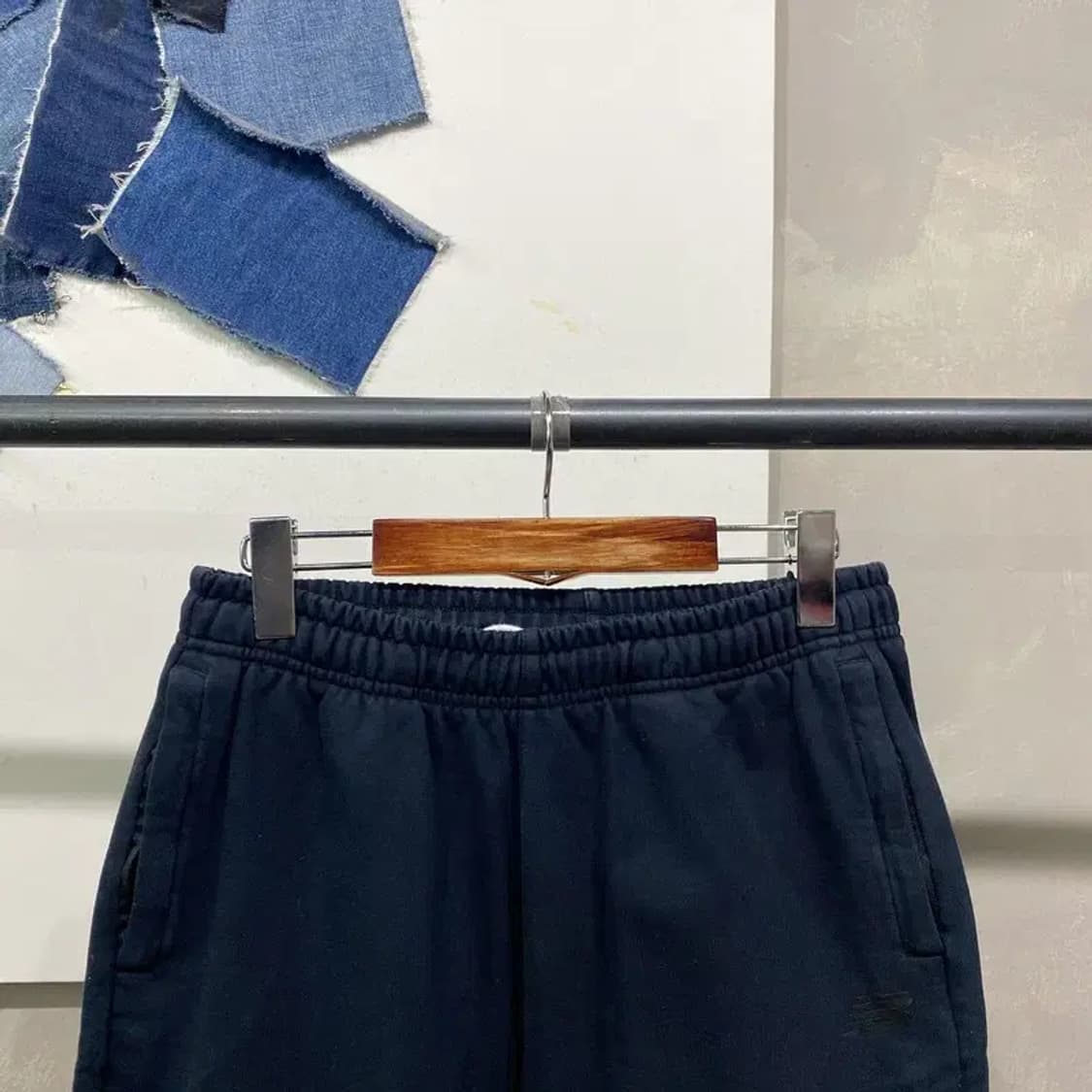 (28~30인치) 뉴발란스 캐주얼 프린팅 밴딩 조거팬츠 운동바지 상품이미지2