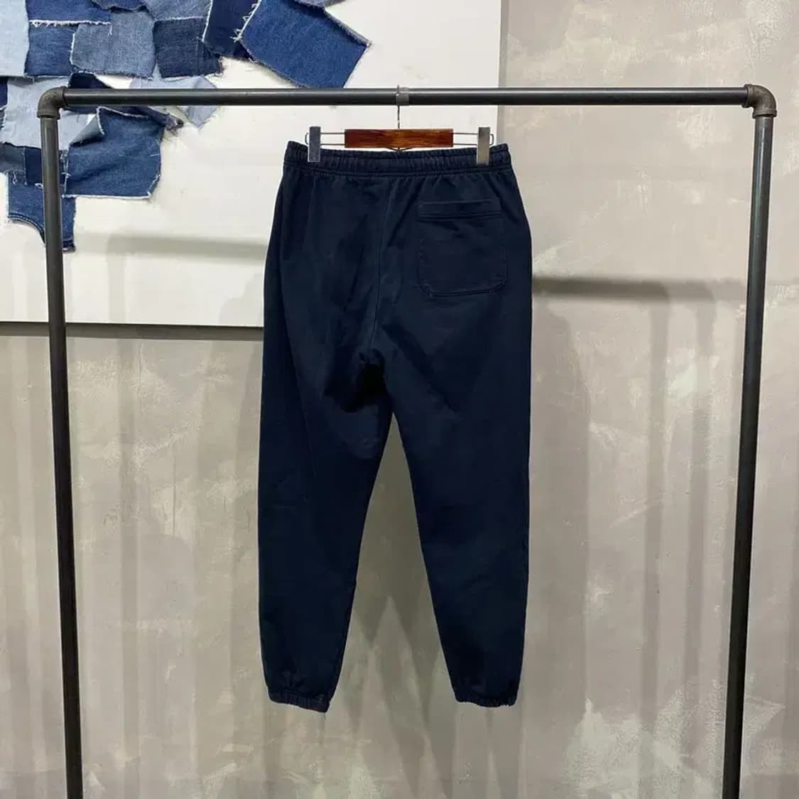 (28~30인치) 뉴발란스 캐주얼 프린팅 밴딩 조거팬츠 운동바지 상품이미지3