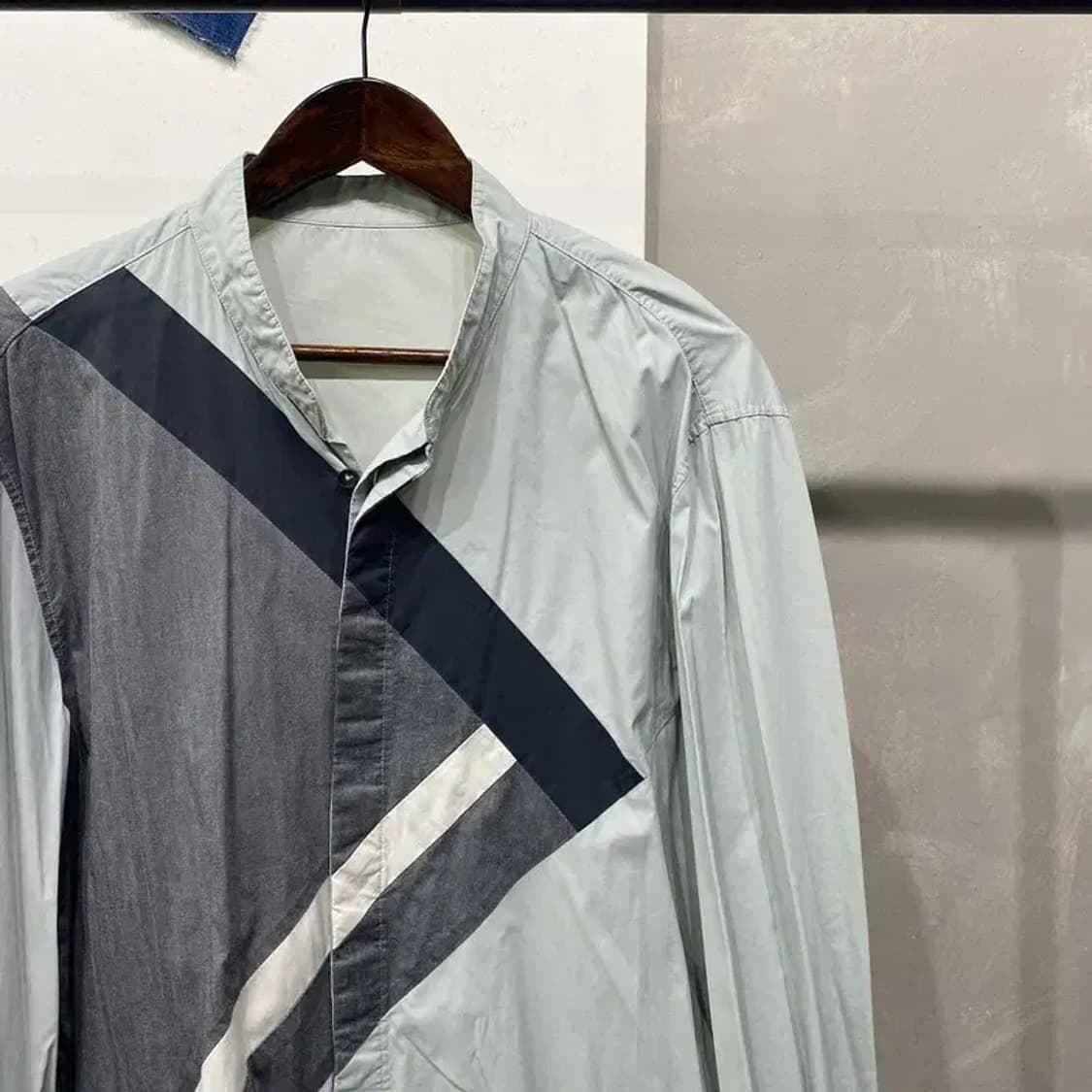 (105) 시스템 한섬 캐주얼 패턴 셔츠 남방 상품이미지3