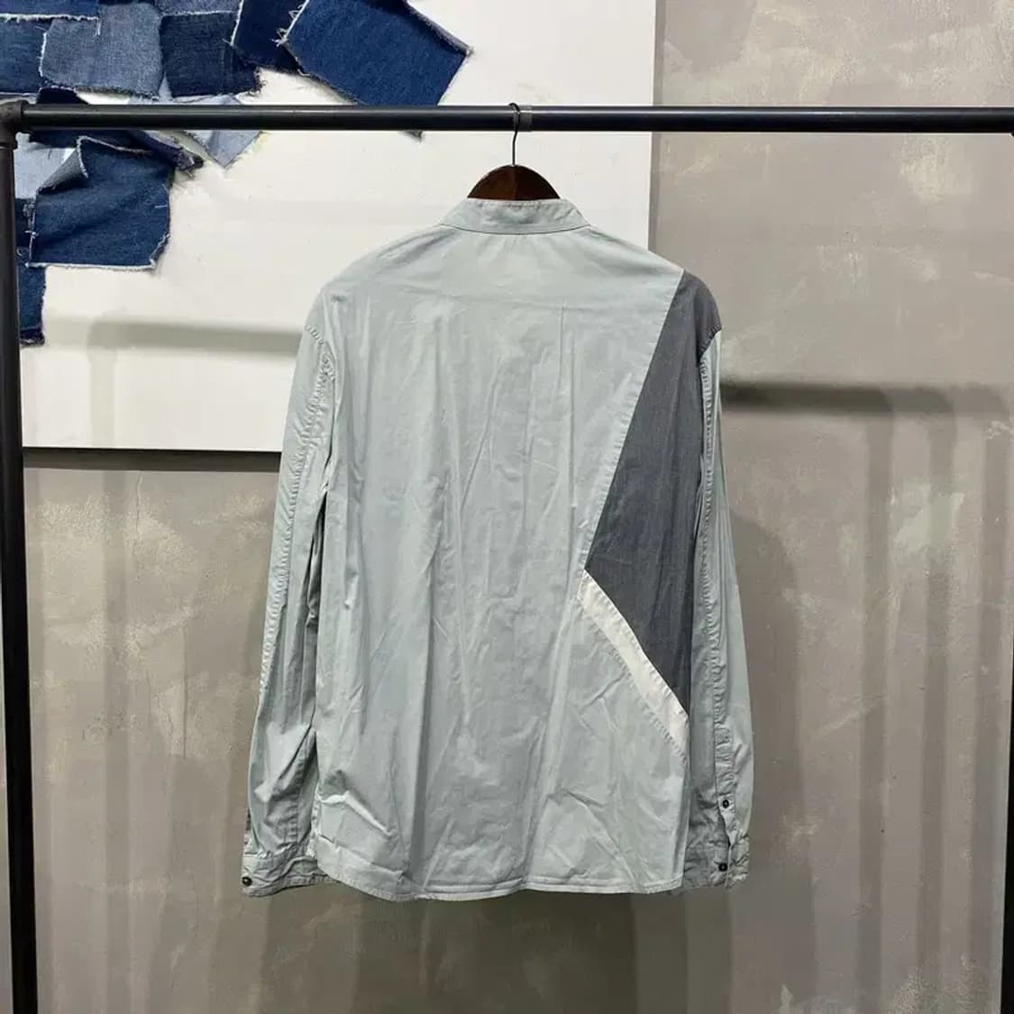 (105) 시스템 한섬 캐주얼 패턴 셔츠 남방 상품이미지4