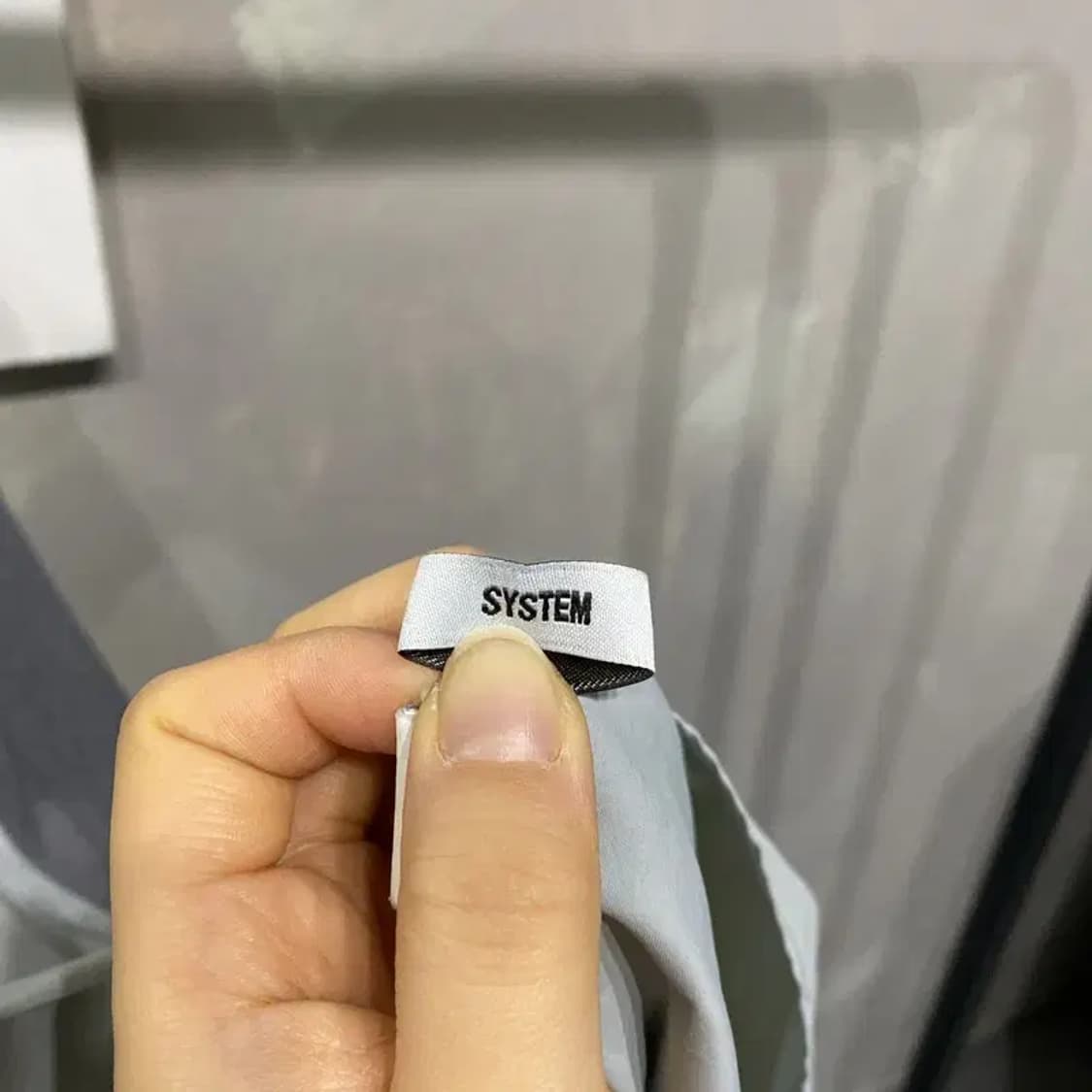 (105) 시스템 한섬 캐주얼 패턴 셔츠 남방 상품이미지5