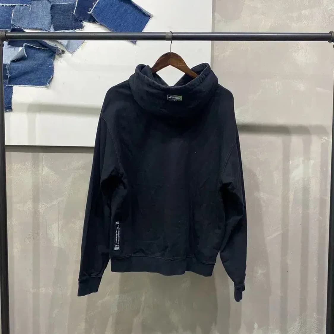 (95) LMC 스트릿 빅프린팅 블랙 후드티 상품이미지4