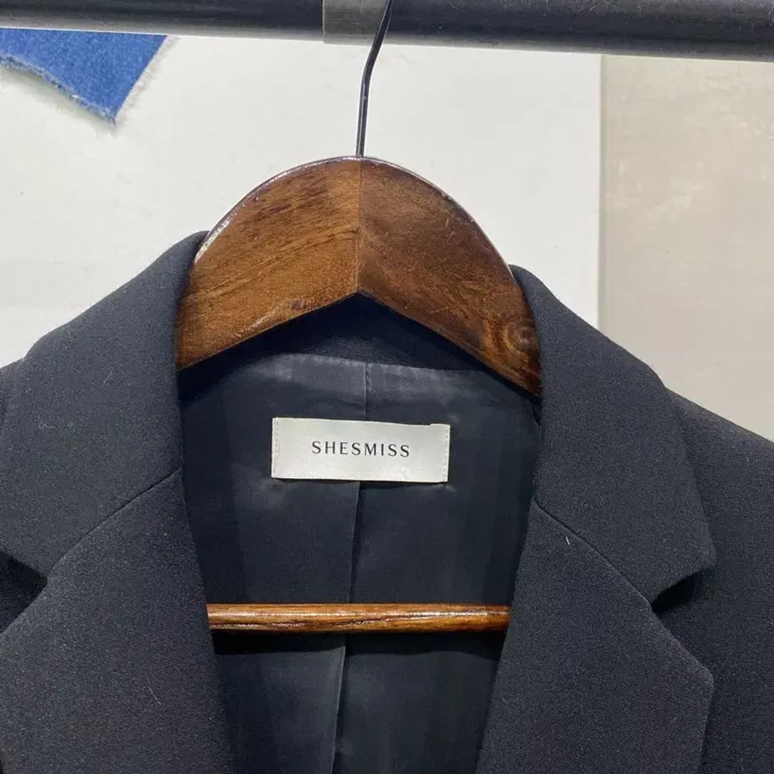 (85) 쉬스미스 여성 캐주얼 원버튼 블레이저 자켓 상품이미지2