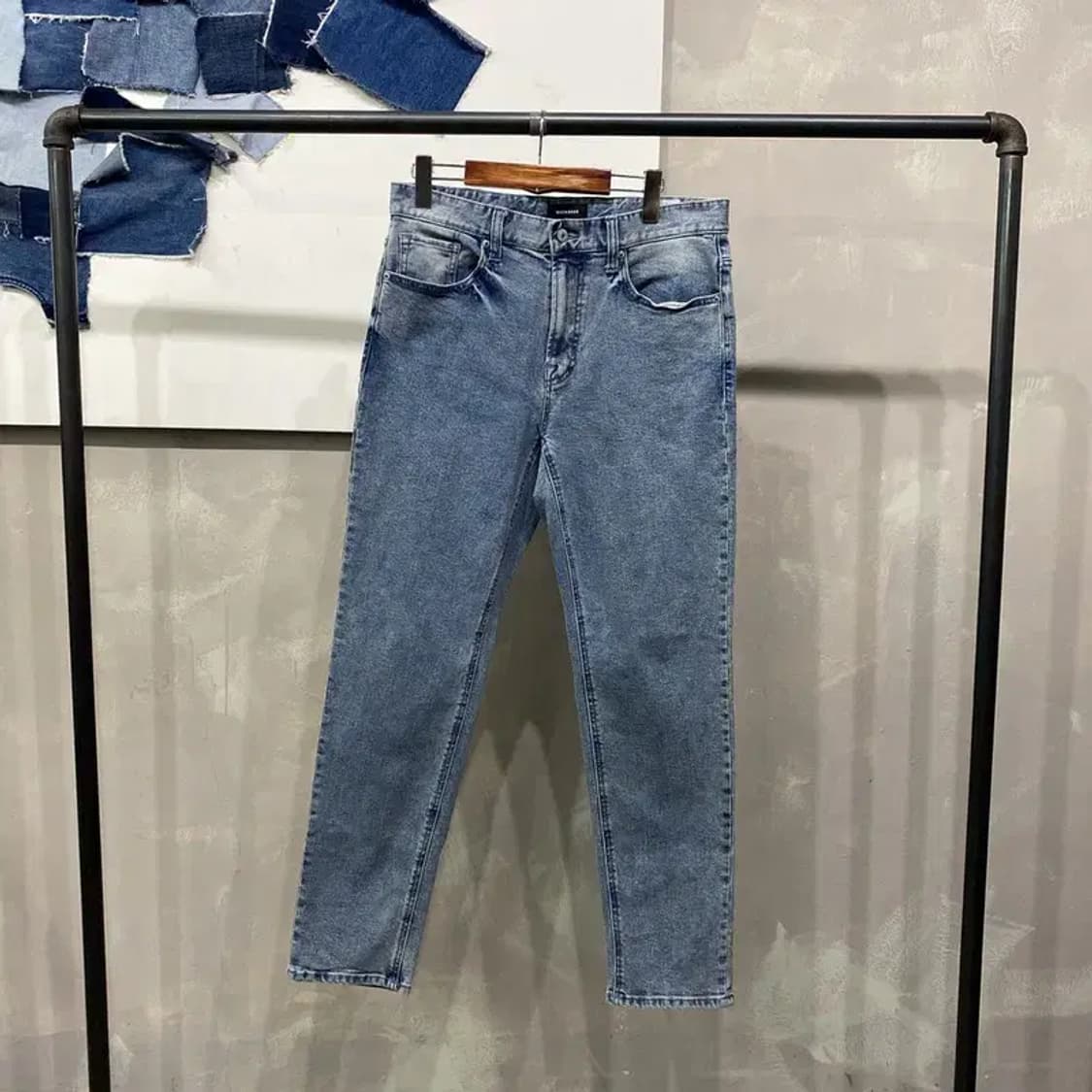 (30인치) 버커루 캐주얼 워싱 스판 청바지 데님팬츠 상품이미지1