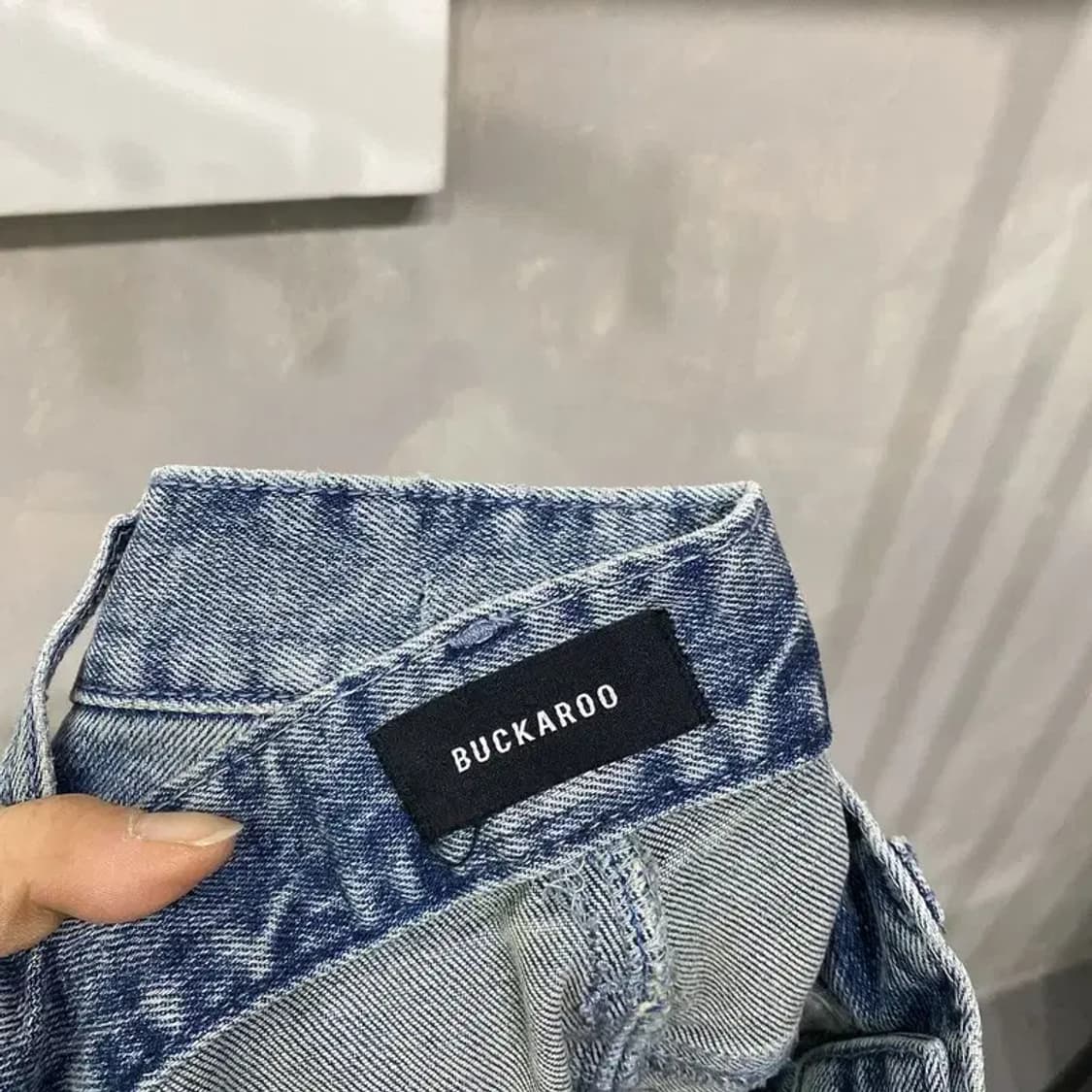 (30인치) 버커루 캐주얼 워싱 스판 청바지 데님팬츠 상품이미지5