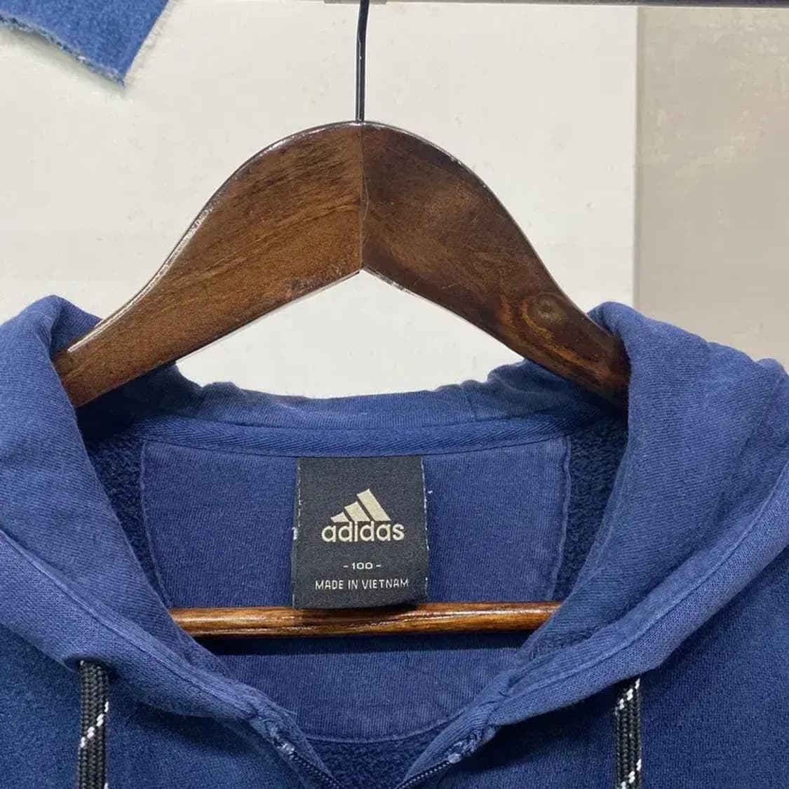 (100) 아디다스 캐주얼 빅프린팅 기모 후드집업 자켓 상품이미지2
