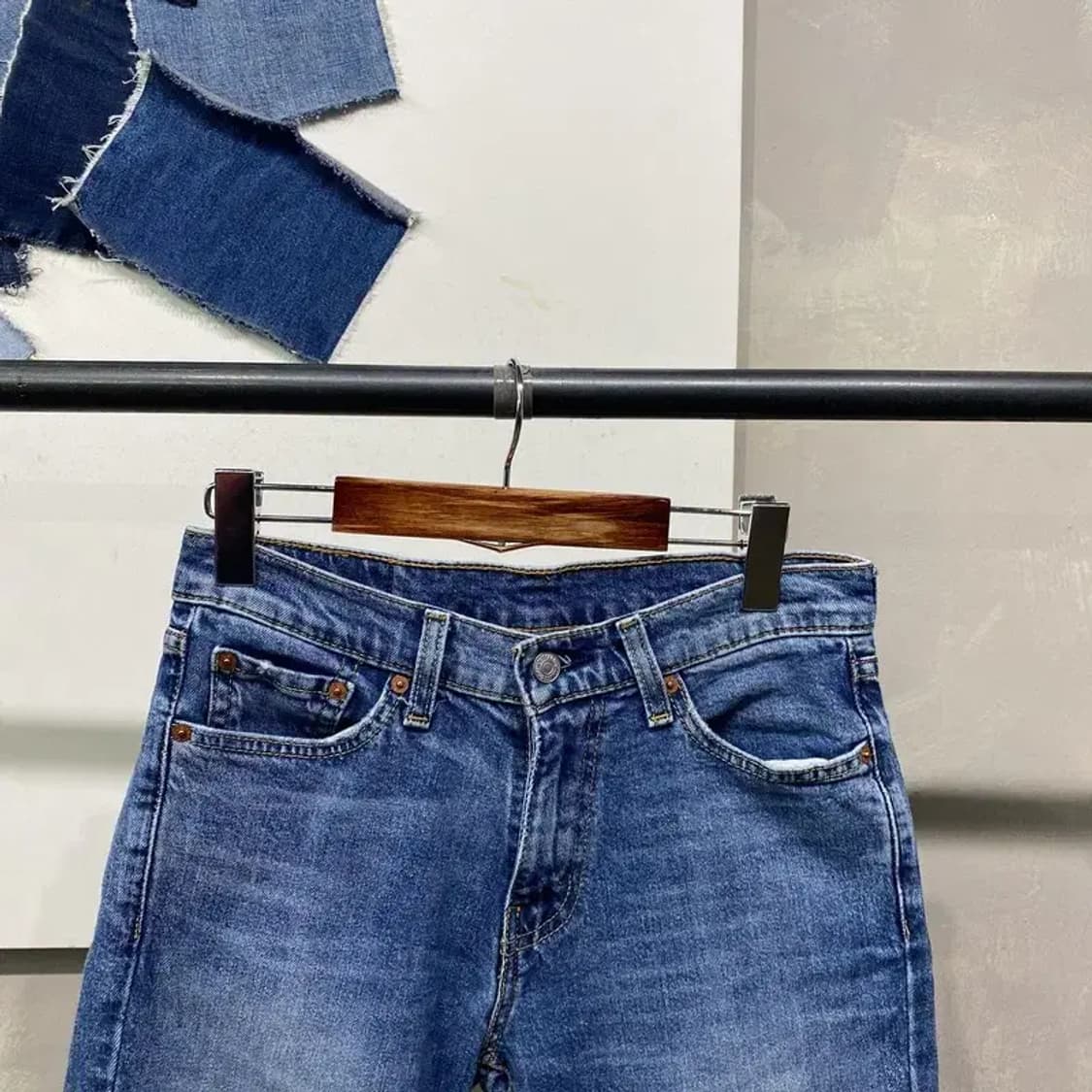(28인치) 리바이스 541 캐주얼 스판 워싱 청바지 데님팬츠 상품이미지2