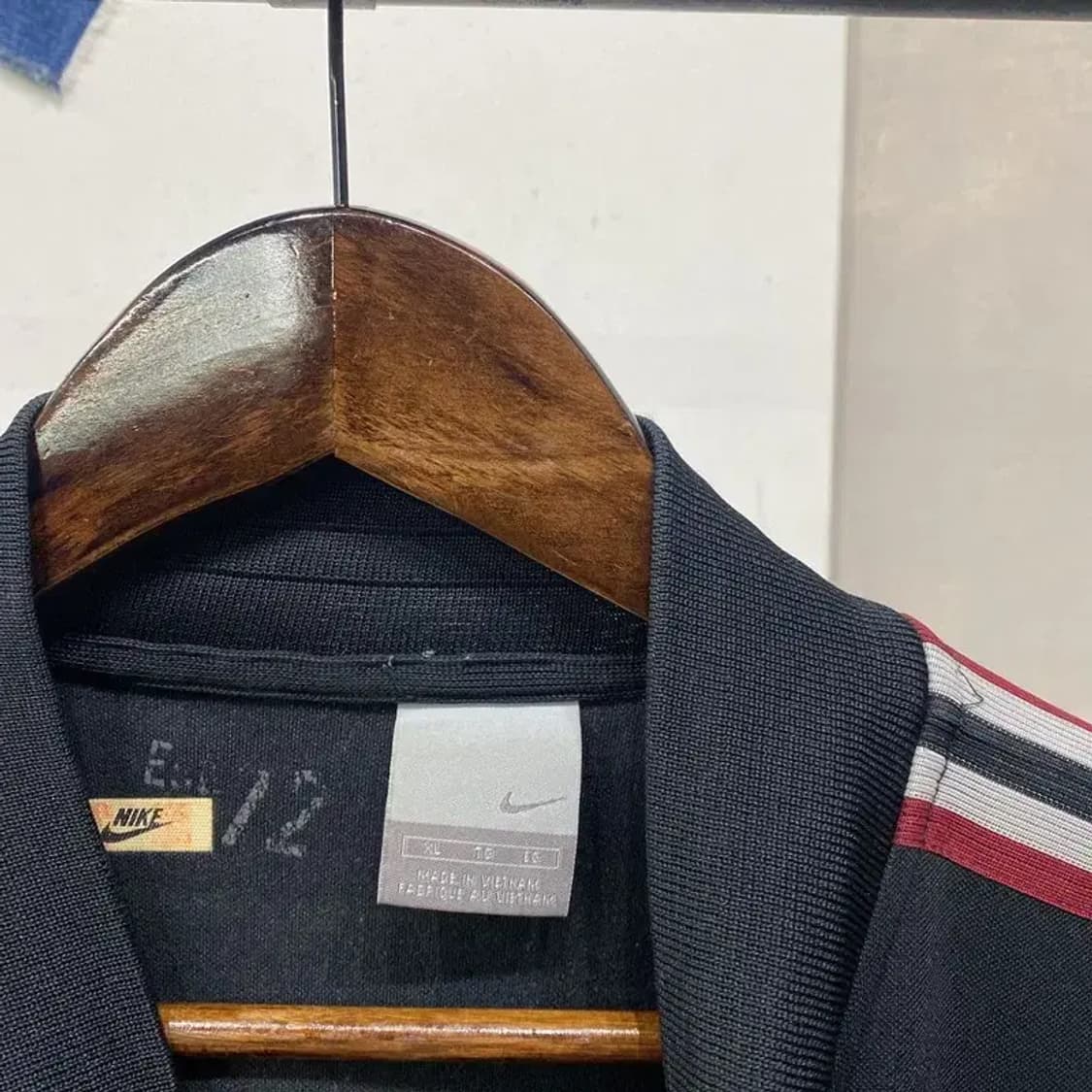 (105) 나이키 올드스쿨 스트릿 사이드라인 저지 집업 트랙탑 상품이미지2