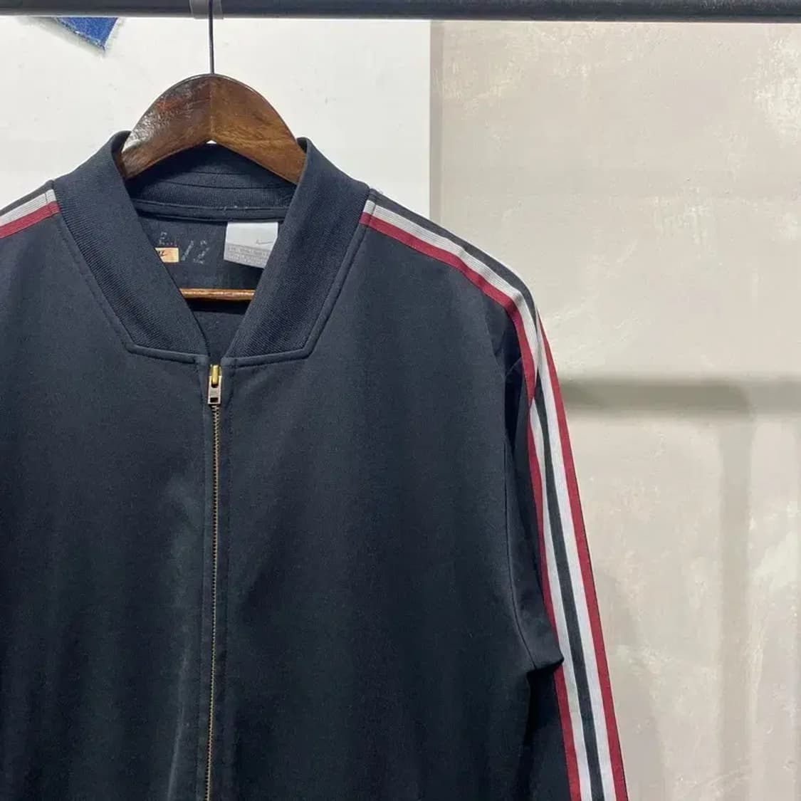 (105) 나이키 올드스쿨 스트릿 사이드라인 저지 집업 트랙탑 상품이미지3