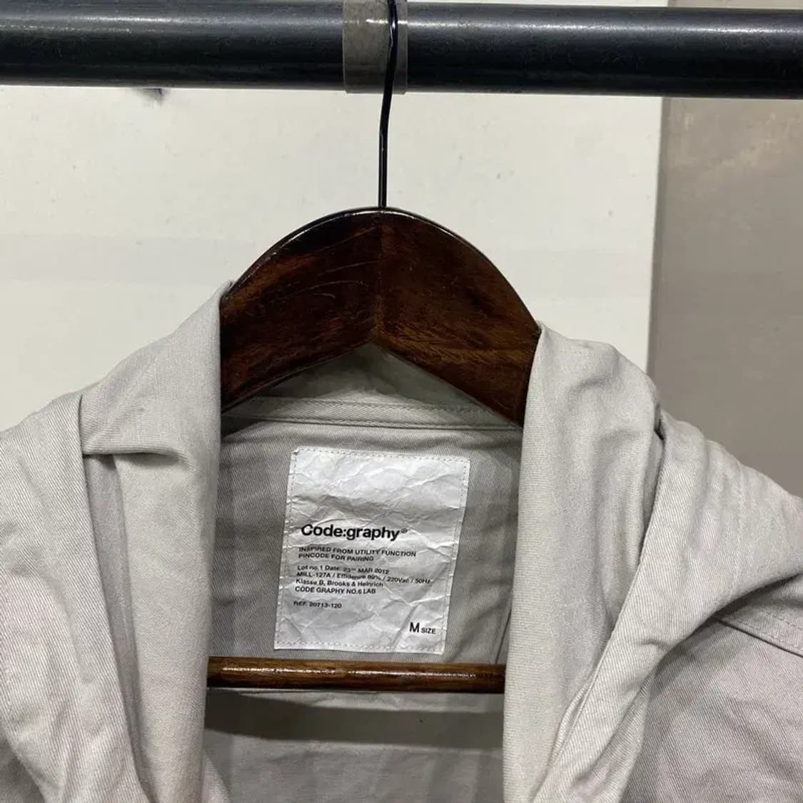 (95) 코드그라피 캐주얼 스트릿 후드 야상 자켓 상품이미지2