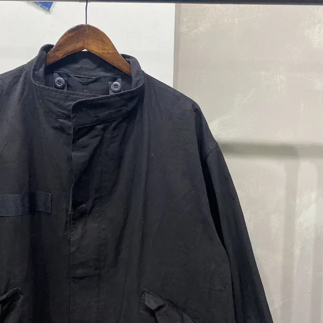 (105) 라퍼지스토어 캐주얼 피쉬테일 롱 야상 자켓 상품이미지4