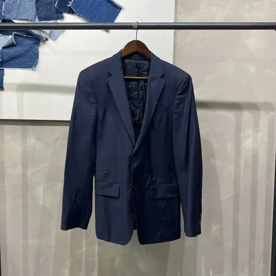 (95) DKNY 캐주얼 클래식 네이비 블레이저 정장자켓 상품이미지1