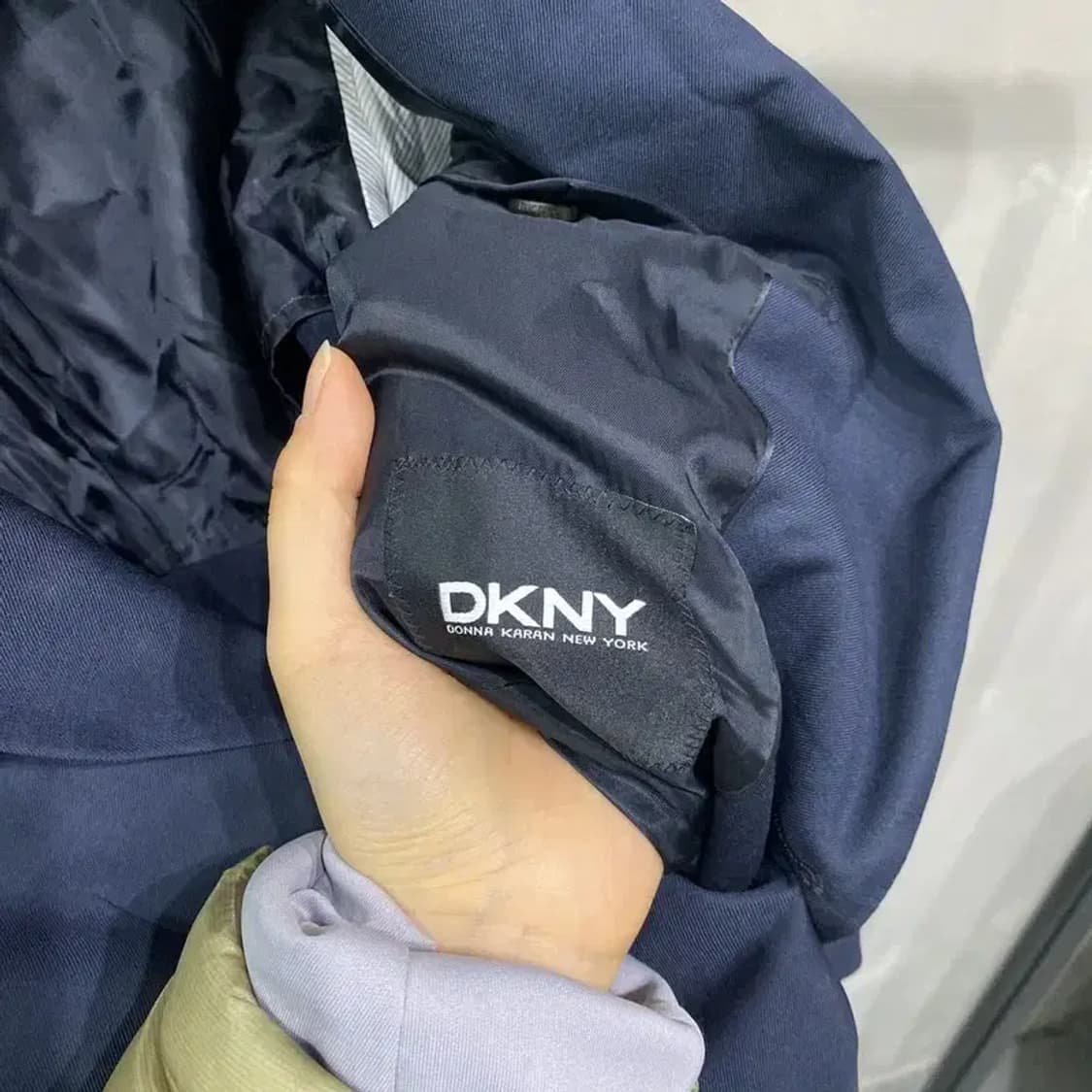 (95) DKNY 캐주얼 클래식 네이비 블레이저 정장자켓 상품이미지5