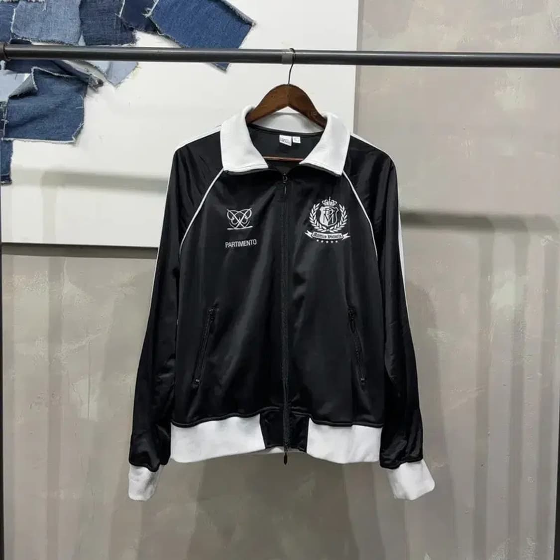 (100) 파르티멘토 스트릿 투웨이 풋볼 저지 집업 트랙탑 상품이미지1