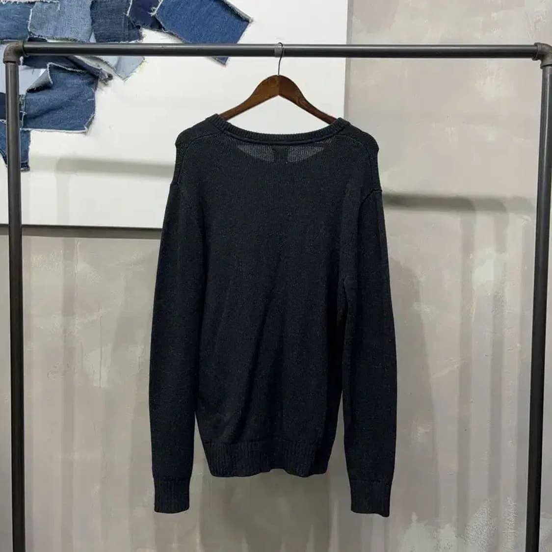 (105) GAP 갭 스트릿 호랑이 프린팅 라운드 울 니트 상품이미지4