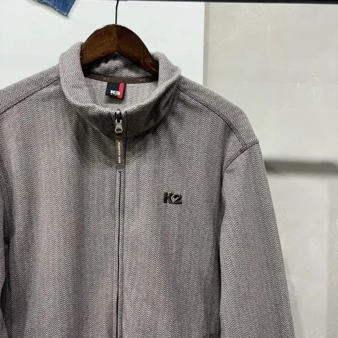 (110) K2 케이투 등산 아웃도어 패턴 후리스 플리츠 자켓 상품이미지3
