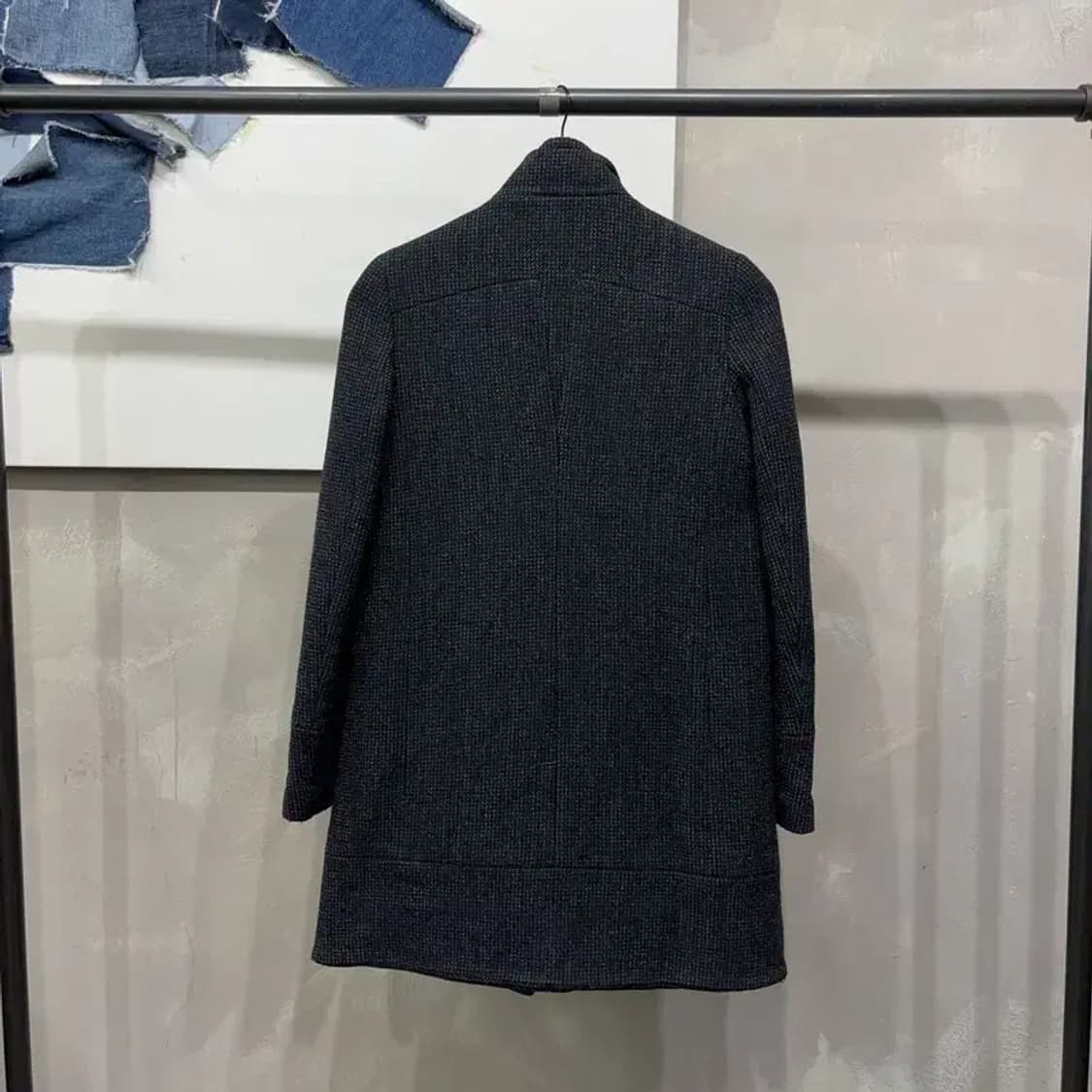 (95) 시스템 한섬 여성 캐주얼 클래식 모직 하프 코트 상품이미지4