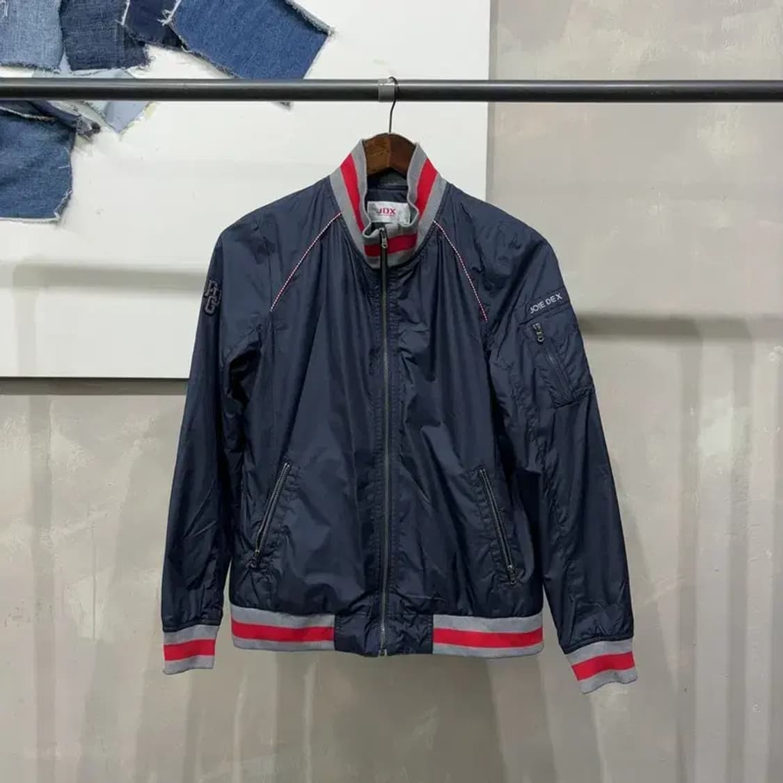 (95) JDX 여성 골프 스포츠 바람막이 블루종 자켓 상품이미지1