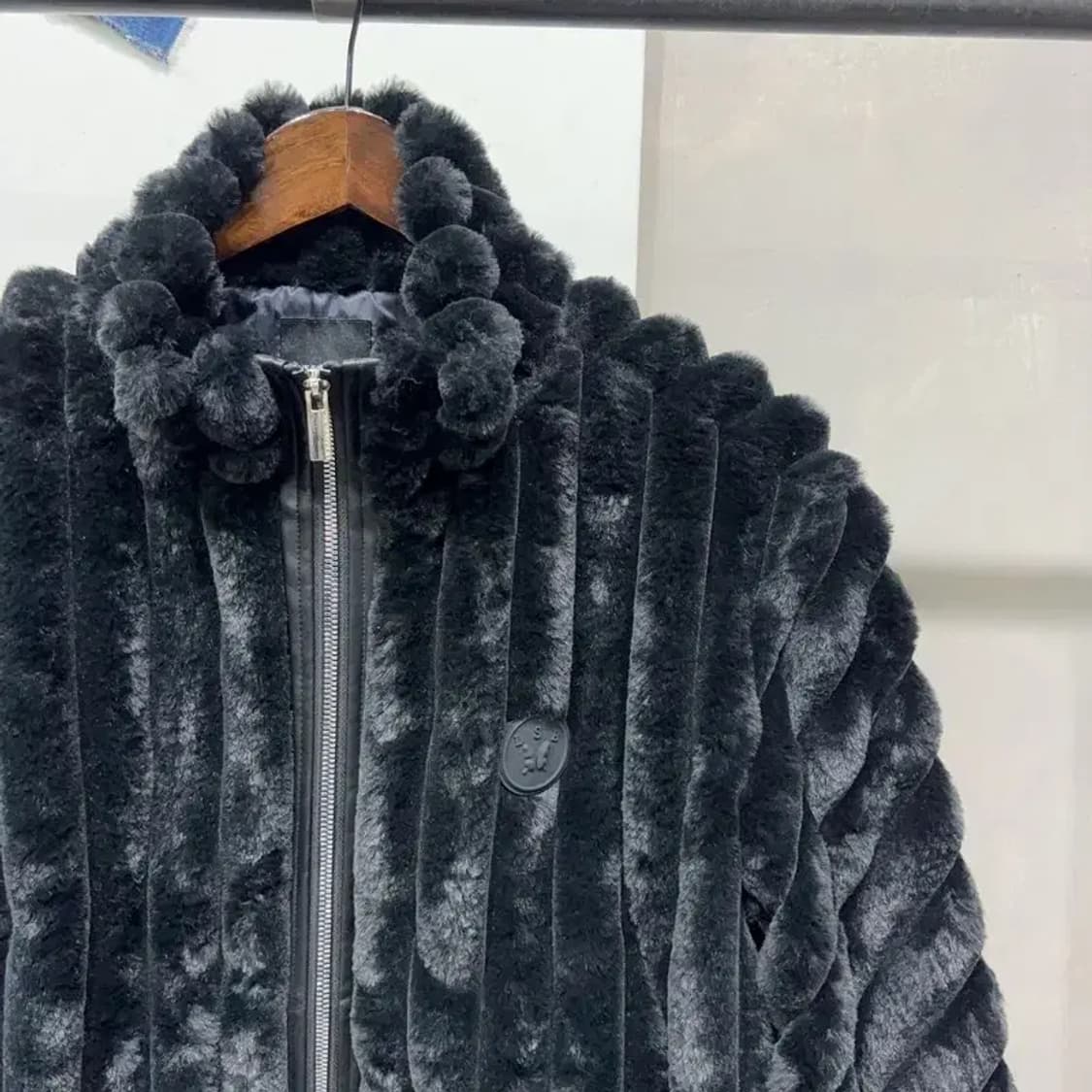 (85) 이상봉 여성 캐주얼 인조가죽 퍼 블루종 자켓 상품이미지3