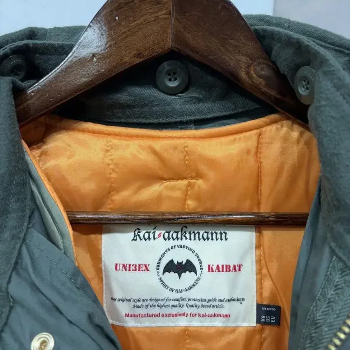 (90) 카이아크만 여성 빈티지 롱 패디드 M65 야상 개파카 상품이미지2