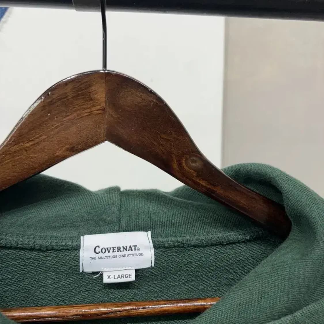 (105) 커버낫 캐주얼 스트릿 자수 후드티 상품이미지2