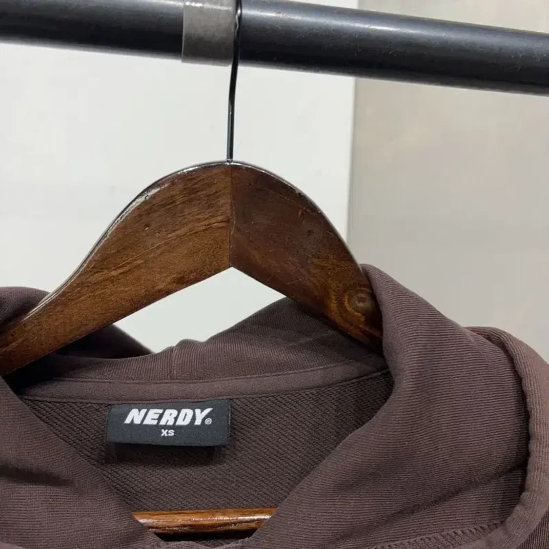 (90) 널디 여성 캐주얼 스트릿 자수 후드티 상품이미지2