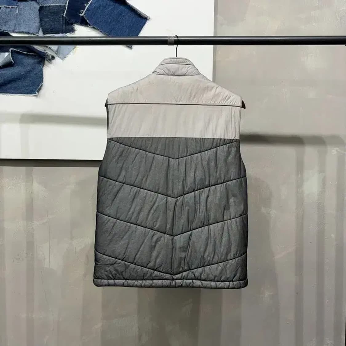 (95) 캘빈클라인 CK 캐주얼 배색 패딩조끼 상품이미지4