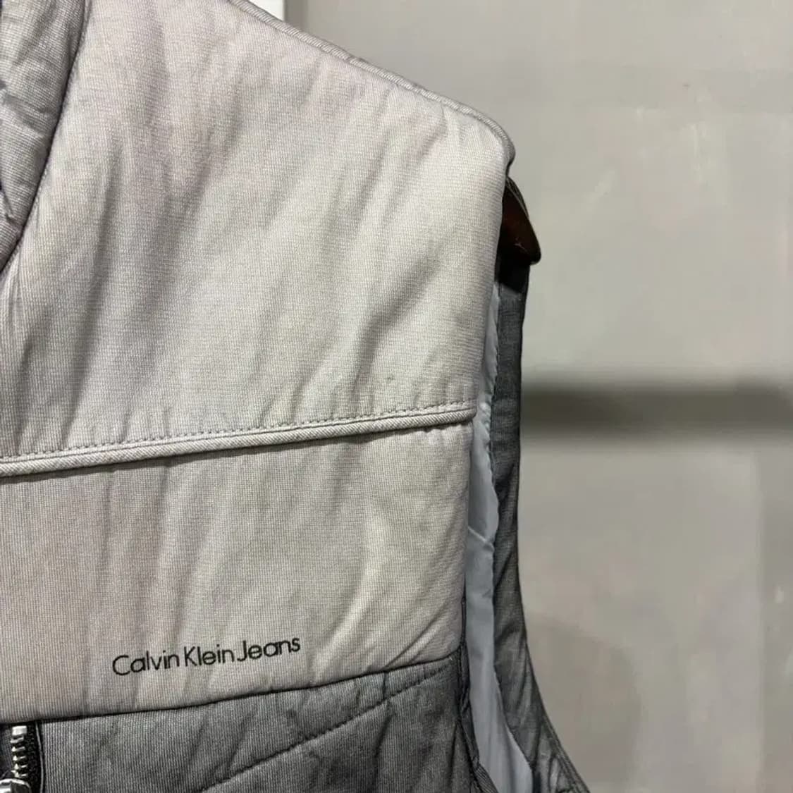 (95) 캘빈클라인 CK 캐주얼 배색 패딩조끼 상품이미지6
