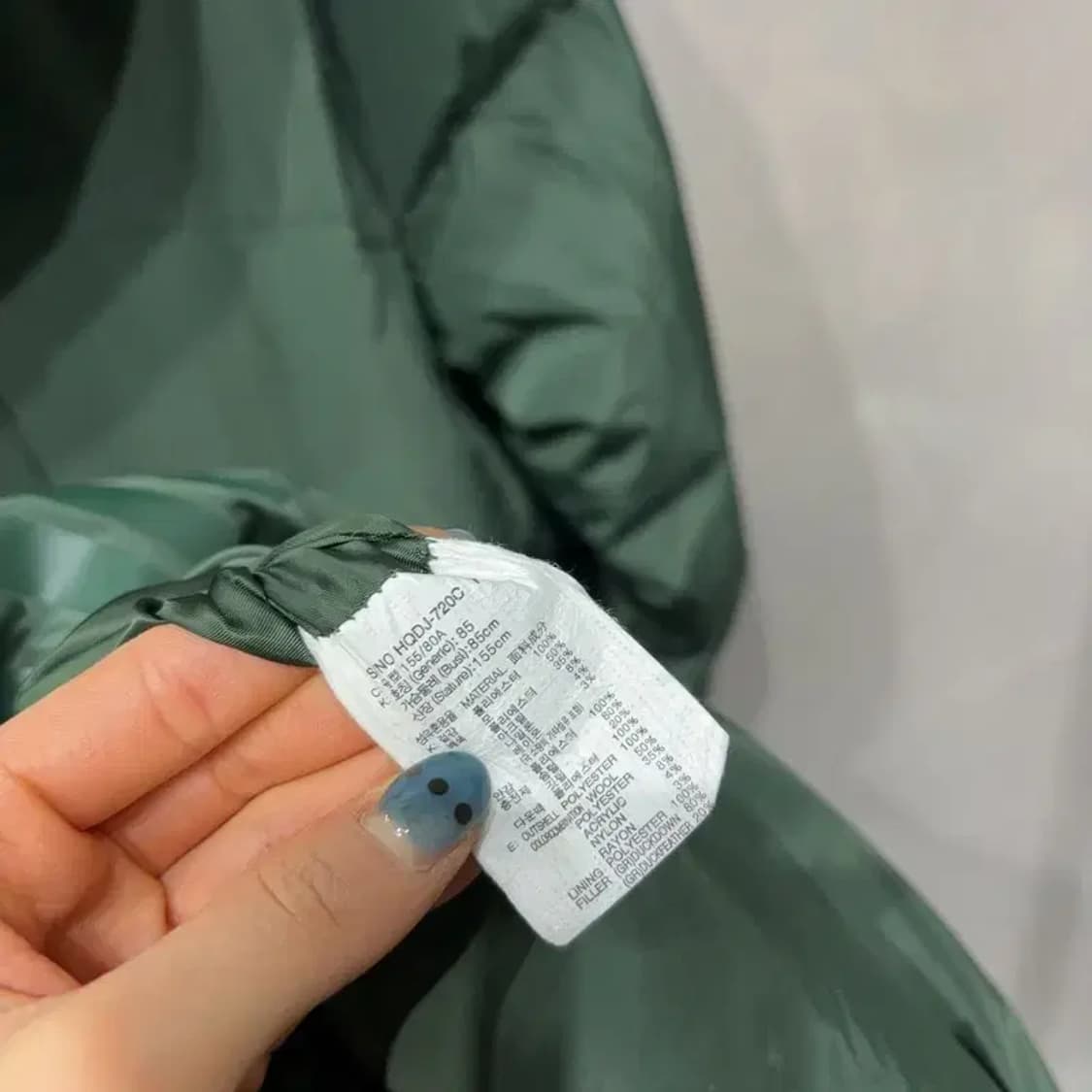 (90) 쥬시쥬디 여성 모직배색 투웨이 덕다운 오리털 롱패딩 상품이미지5