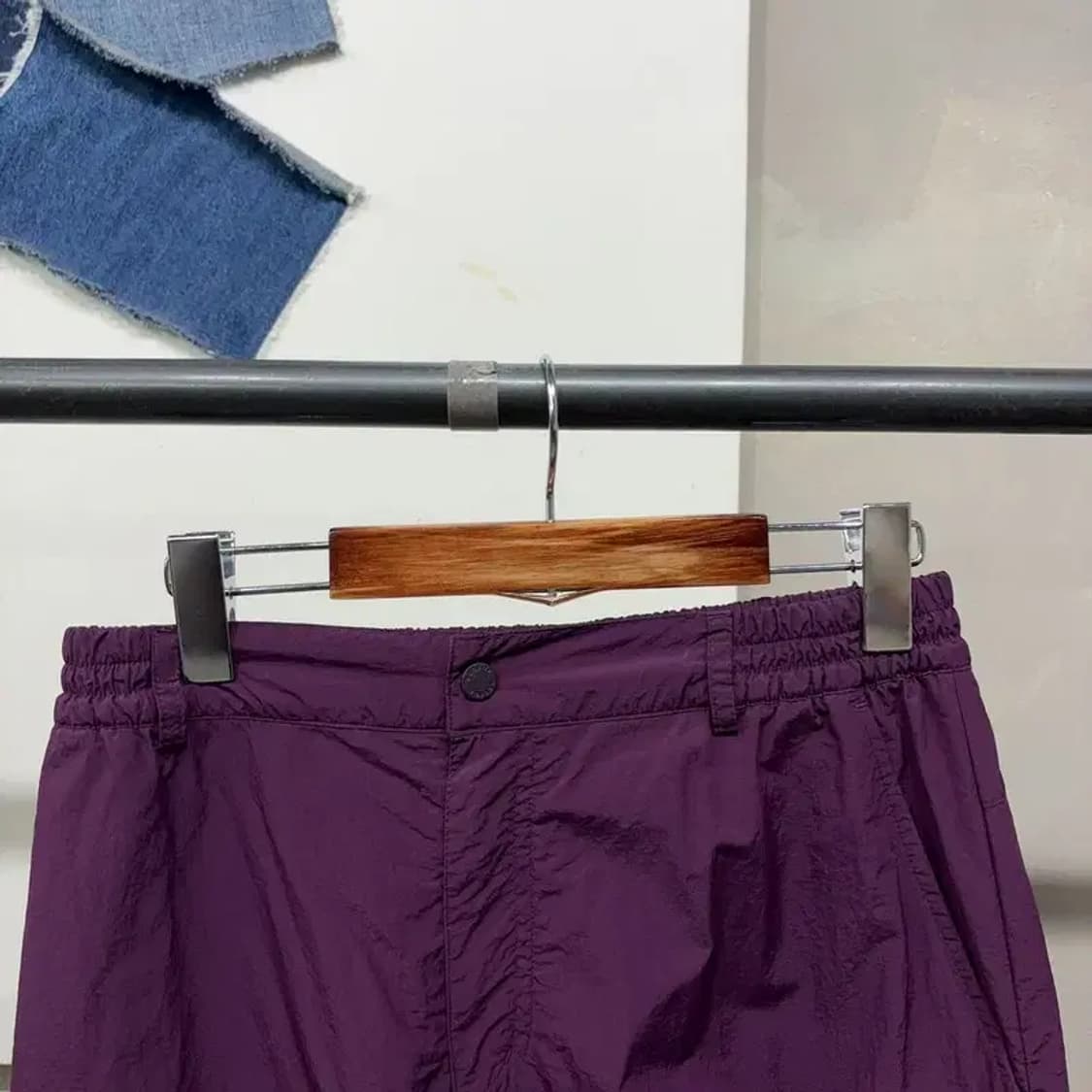 (27~29인치) 리복 여성 캐주얼 밴딩 나일론 카고팬츠 바지 상품이미지2